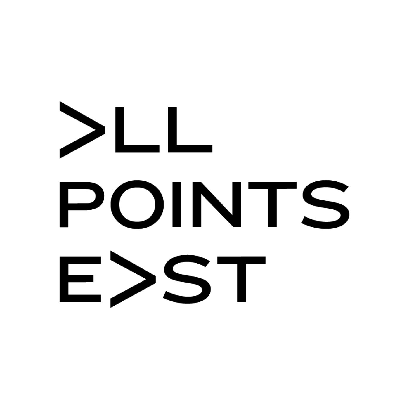 A picture of the All Point East (APE) logo.