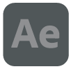 A picture of the Adobe After Effects logo.