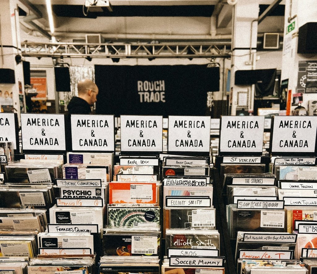 Rough Trade Record shop London