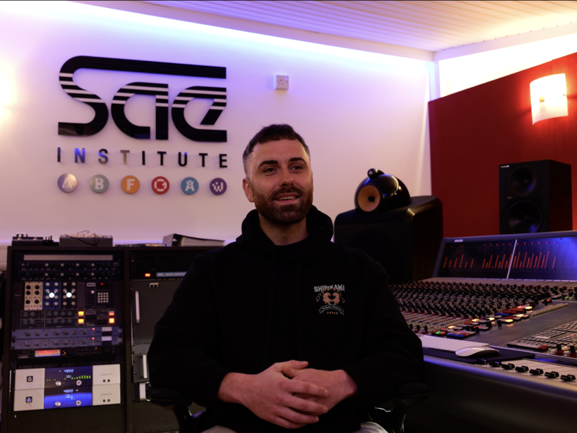 Audio Production student Pete Spence discusses his time at SAE.