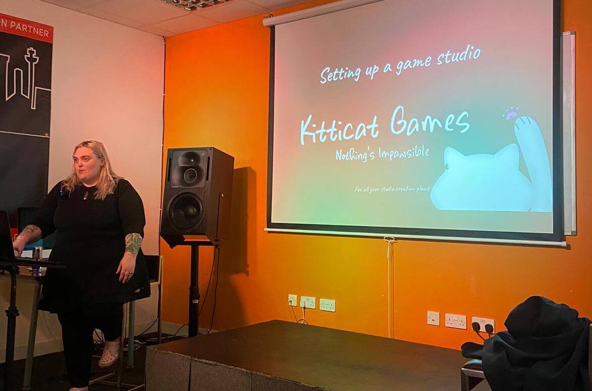 SAE alumna Kira (Kitty) Lonergan talks about her business Kitticatt Games.