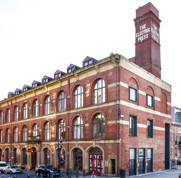 the electric press building in Leeds