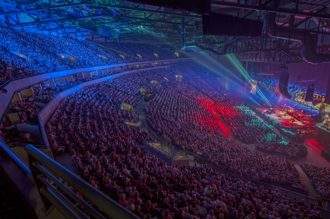 First direct arena based in Leeds.