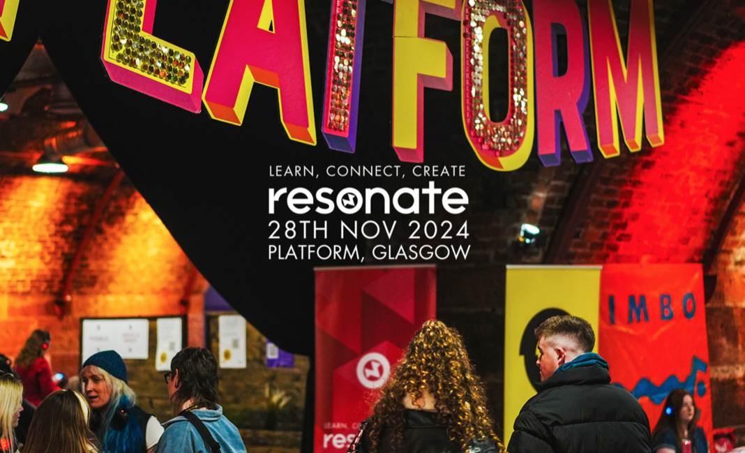 Resonate 2024 is a music industry event taking place in Glasgow.