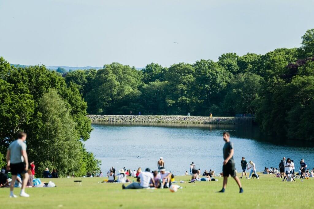 Roundhay Park in Leeds is one of the most picturesque green spots in Leeds.